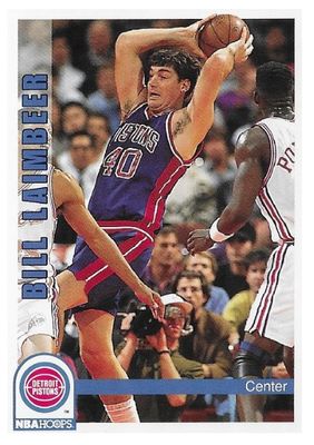 Laimbeer, Bill / 1992-93 Detroit Pistons / Hoops #65