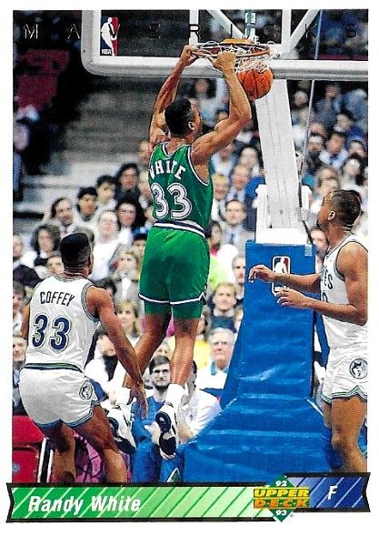 White, Randy / 1992-93 Dallas Mavericks / Upper Deck #34