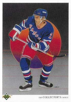 Leetch, Brian / 1990-91 New York Rangers / Upper Deck #315