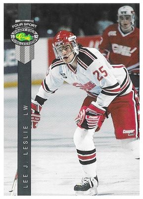Leslie, Lee J. / 1992 Prince Albert Raiders / Classic Four Sport #175