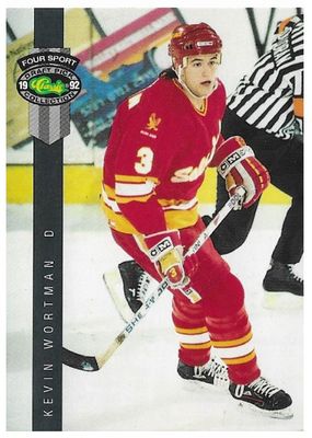 Wortman, Kevin / 1992 Salt Lake Golden Eagles / Classic Four Sport #220