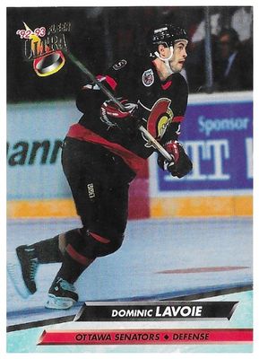 Lavoie, Dominic / 1992-93 Ottawa Senators / Ultra #145