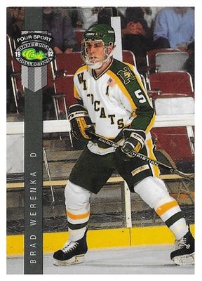 Werenka, Brad / 1992 Northern Michigan Wildcats / Classic Four Sport #212