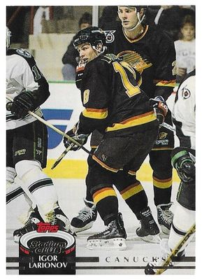 Larionov, Igor / 1992-93 Vancouver Canucks / Stadium Club #299