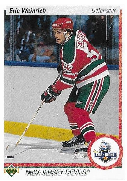 Weinrich, Eric / 1990-91 New Jersey Devils / Upper Deck #245