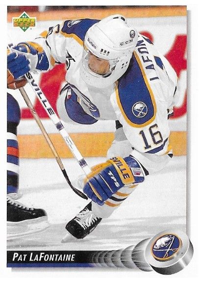 LaFontaine, Pat / 1992-93 Buffalo Sabres / Upper Deck #165