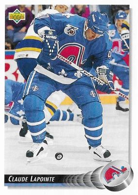 Lapointe, Claude / 1992-93 Quebec Nordiques / Upper Deck #147