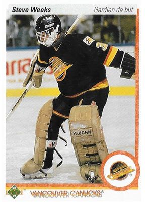 Weeks, Steve / 1990-91 Vancouver Canucks / Upper Deck #107