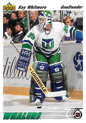 Whitmore, Kay / 1991-92 Hartford Whalers / Upper Deck #291