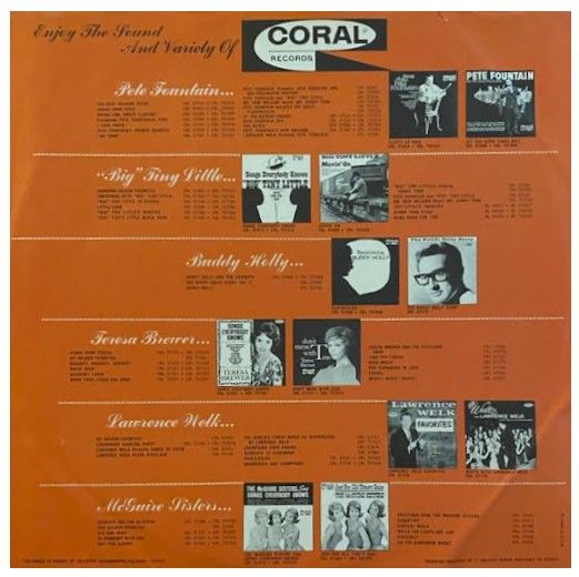 Coral / Enjoy the Sound and Variety of Coral Records