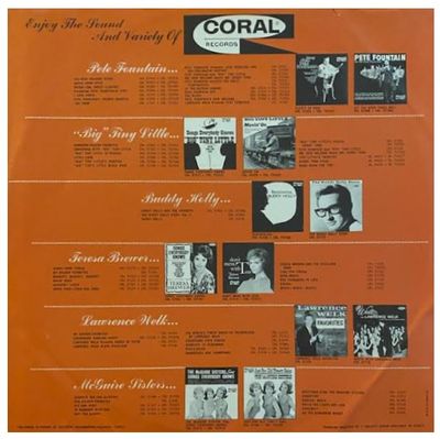 Coral / Enjoy the Sound and Variety of Coral Records