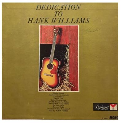 Harris, Rusty / Dedication to Hank Williams / Diplomat (1965)