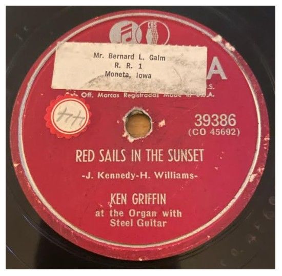 Griffin, Ken / Red Sails in the Sunset