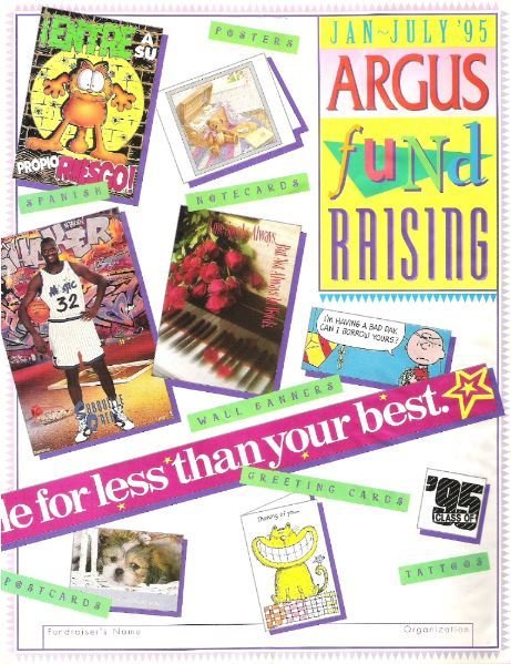Argus / Fund Raising / January - July 1995 | Catalog (1995)