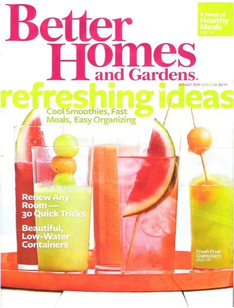 Better Homes and Gardens / Refreshing Ideas / August 2009 | Magazine (2009)