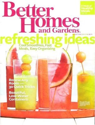 Better Homes and Gardens / Refreshing Ideas / August 2009