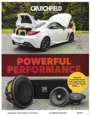 Crutchfield / Powerful Performance (Fall 2025)