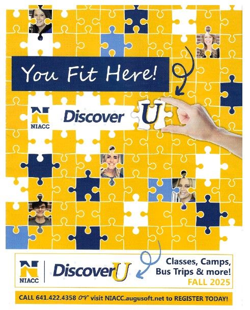 NIACC / You Fit Here! / Fall 2025