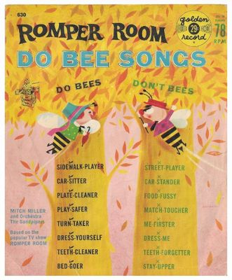 Miller, Mitch / Romper Room Do Bee Songs