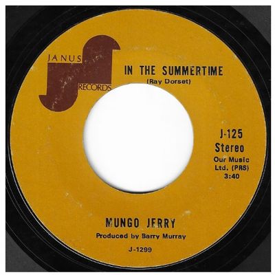 Mungo Jerry / In the Summertime