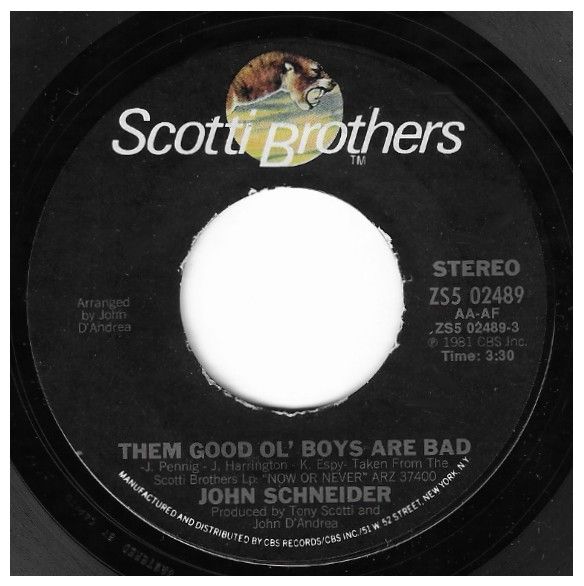 Schneider, John / Them Good Ol' Boys Are Bad