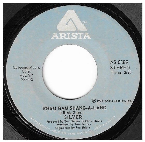 Silver / Wham Bam Shang-A-Lang