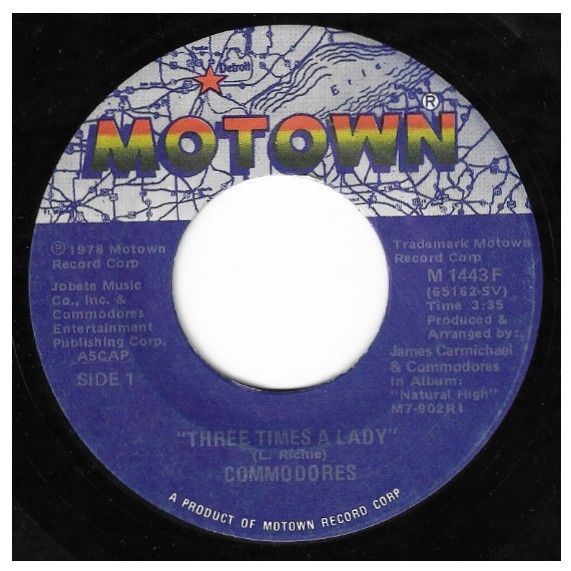 Commodores / Three Times a Lady