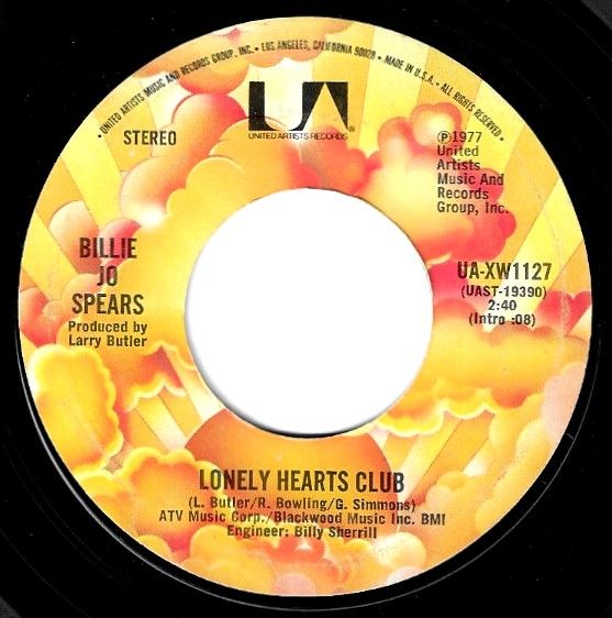 Spears, Billie Jo / Lonely Hearts Club