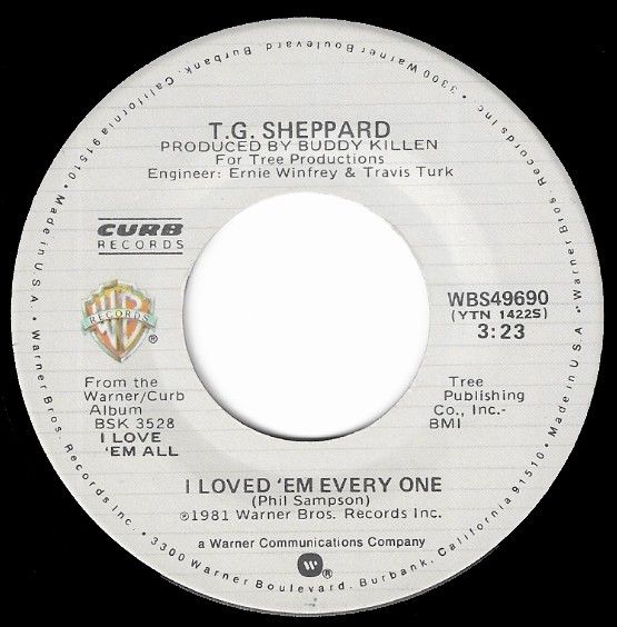 Sheppard, T.G. / I Loved 'Em Every One