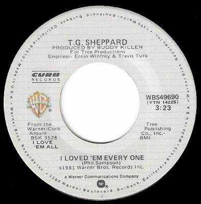 Sheppard, T.G. / I Loved 'Em Every One