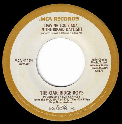 Oak Ridge Boys / Leaving Louisiana in the Broad Daylight