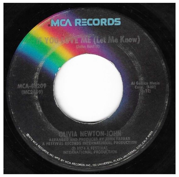 Newton-John, Olivia / If You Love Me (Let Me Know)