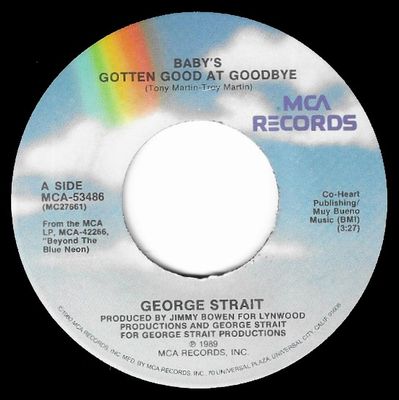 Strait, George / Baby's Gotten Good at Goodbye