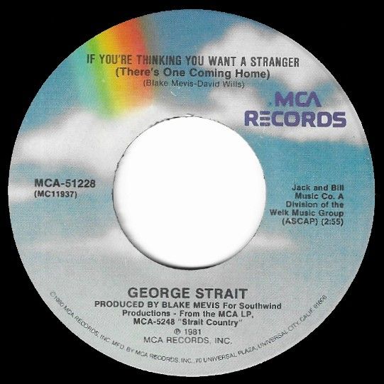 Strait, George / If You're Thinking You Want a Stranger