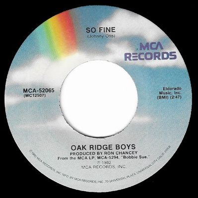 Oak Ridge Boys / So Fine