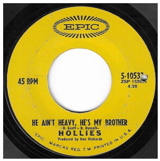 Hollies, The / He Ain't Heavy, He's My Brother