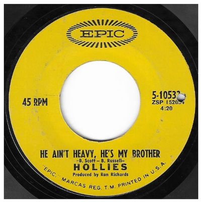 Hollies, The / He Ain't Heavy, He's My Brother