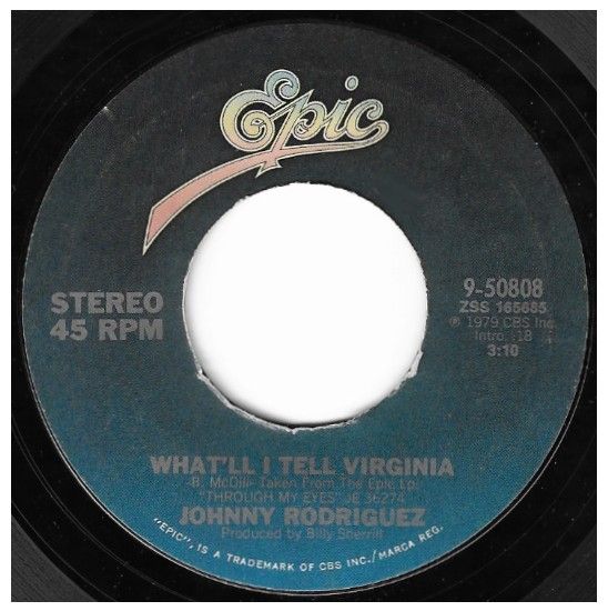 Rodriguez, Johnny / What'll I Tell Virginia