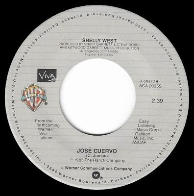 West, Shelly / Jose Cuervo