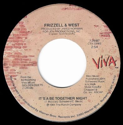 Frizzell, David (+ Shelly West) / It's a Be Together Night