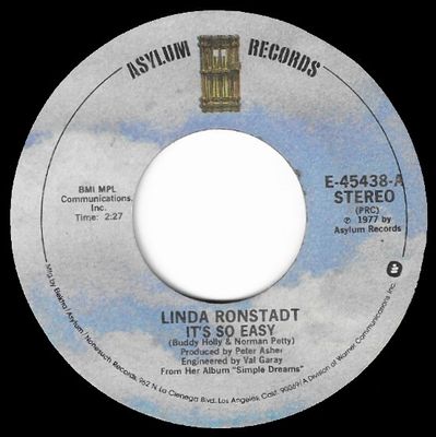 Ronstadt, Linda / It's So Easy