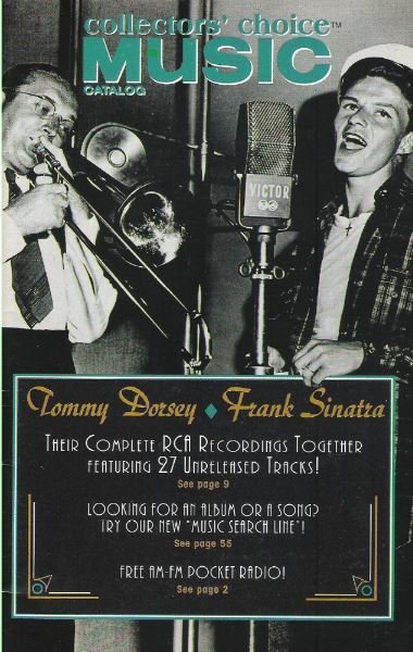 Collectors&#39; Choice Music / Tommy Dorsey - Frank Sinatra | Catalog | December 1994