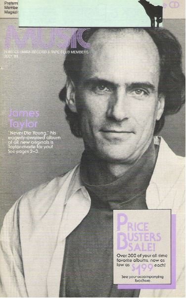 Music / James Taylor | Catalog | July 1988