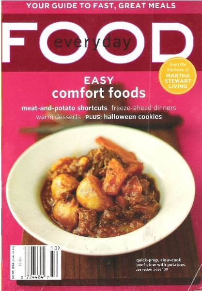 Everyday Food / Easy Comfort Foods / October 2006 | Magazine (2006)