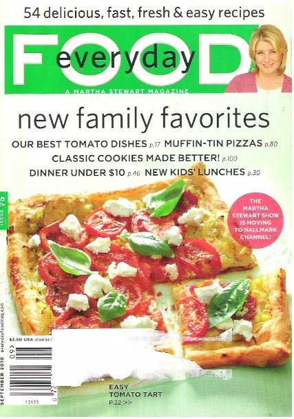 Everyday Food / New Family Favorites / September 2010 | Magazine (2010)