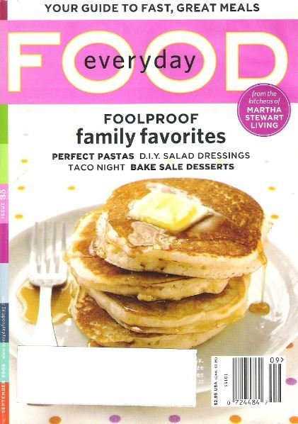 Everyday Food / Foolproof Family Favorites / September 2006 | Magazine (2006)
