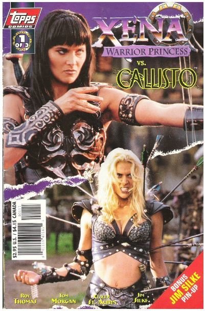 Xena - Warrior Princess vs. Callisto / Hyrdra and Seek / Topps Comics 1 of 3 | Comic Book (1998)
