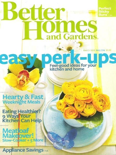 Better Homes and Gardens / Easy Perk-Ups / March 2010