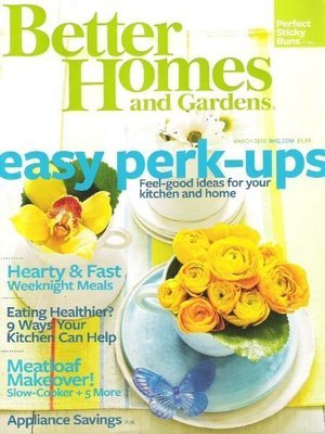 Better Homes and Gardens / Easy Perk-Ups / March 2010