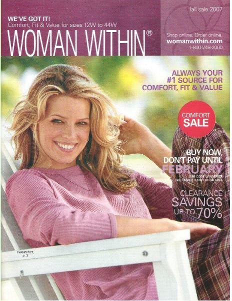Woman Within / Comfort Sale / Fall Sale 2007 | Catalog (2007)